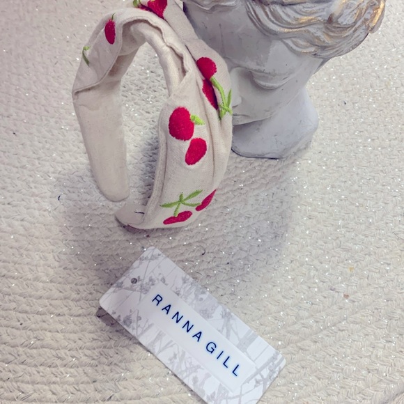 Anthropologie Ranna Gill cherry headband new with tags - Picture 1 of 4